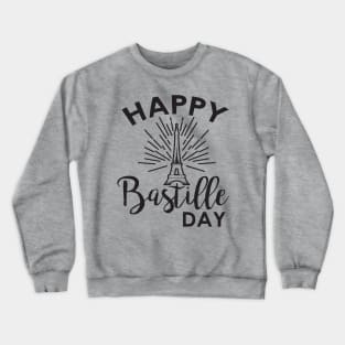 Shining Eiffel Tower the symbol of France - Bastille Day Crewneck Sweatshirt